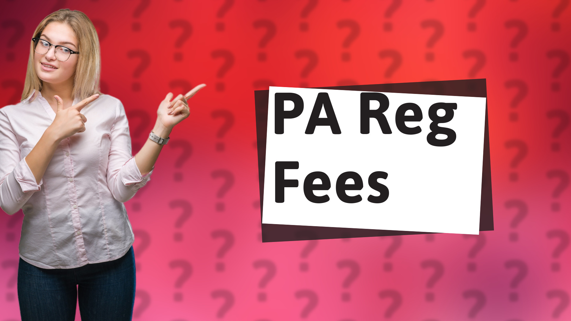 PA Reg Fees