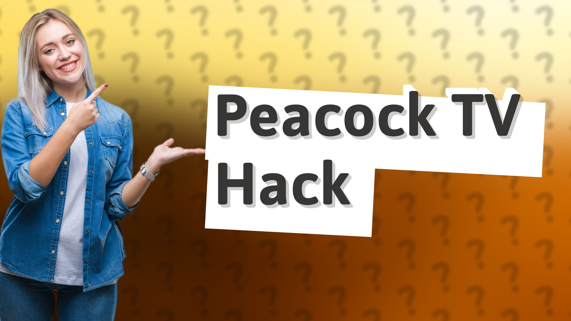 Peacock TV Hack