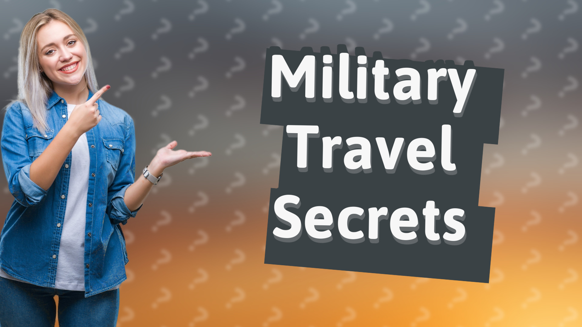 Military Travel Secrets