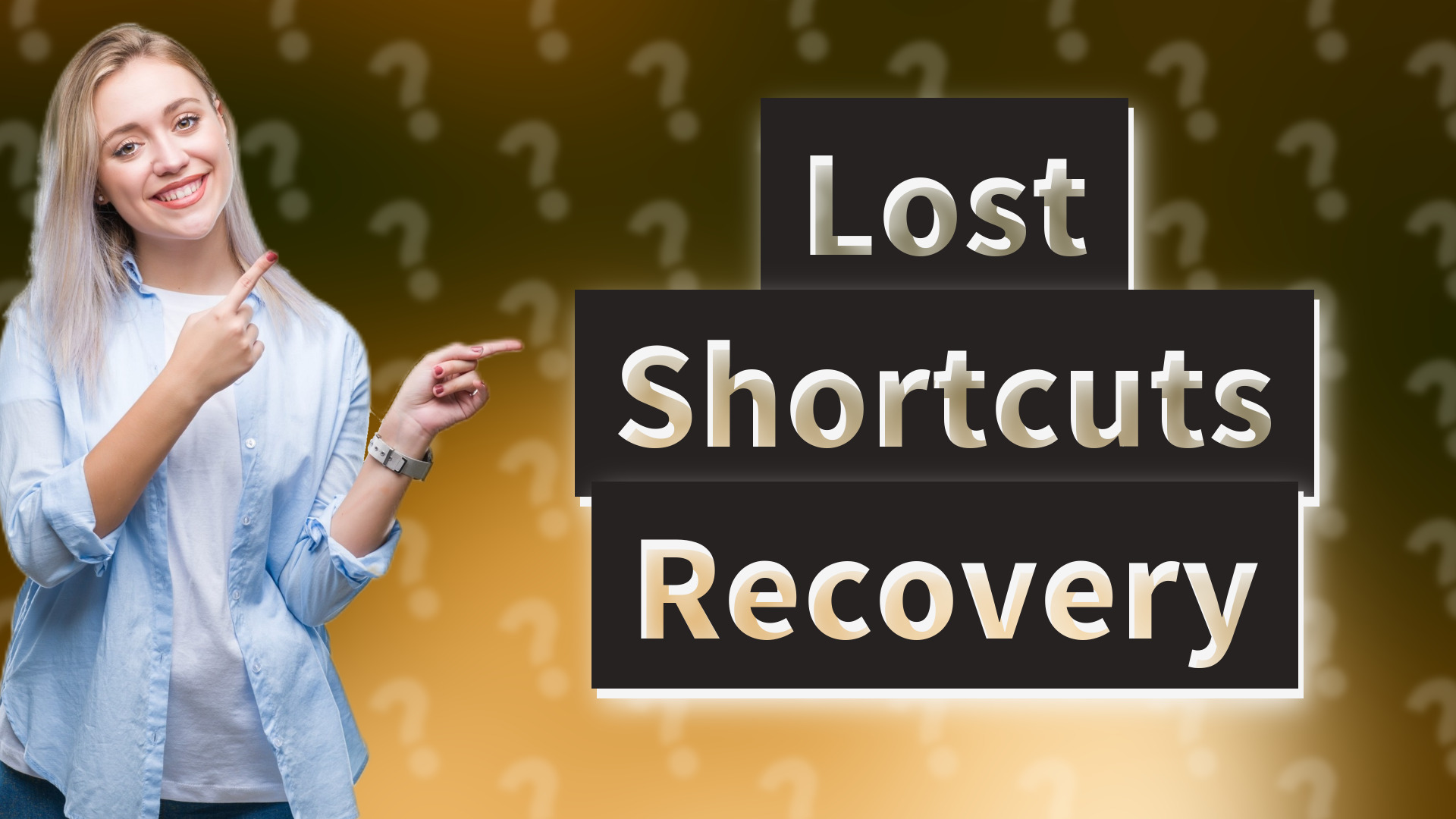 Lost Shortcuts Recovery