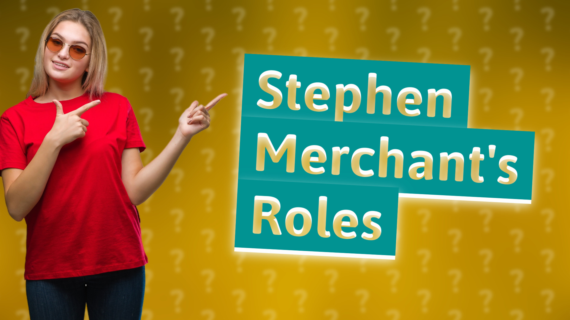Stephen Merchant's Roles