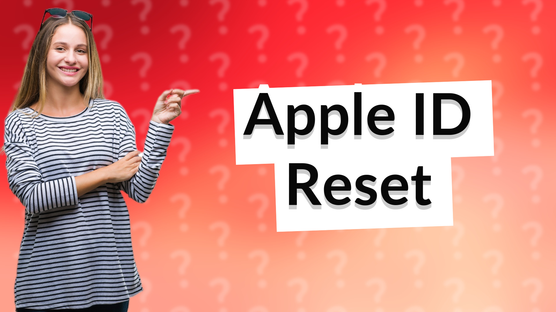 Apple ID Reset