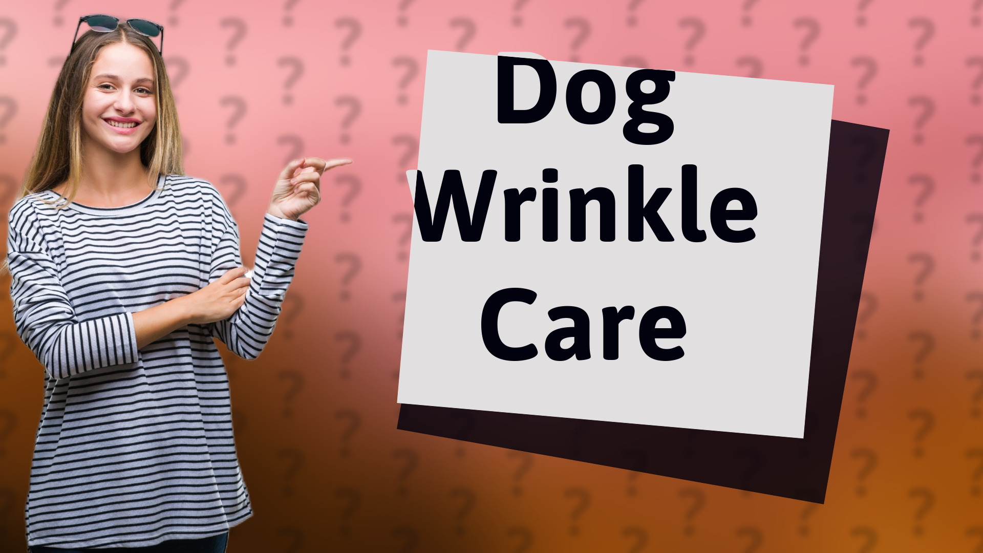 Dog Wrinkle Care