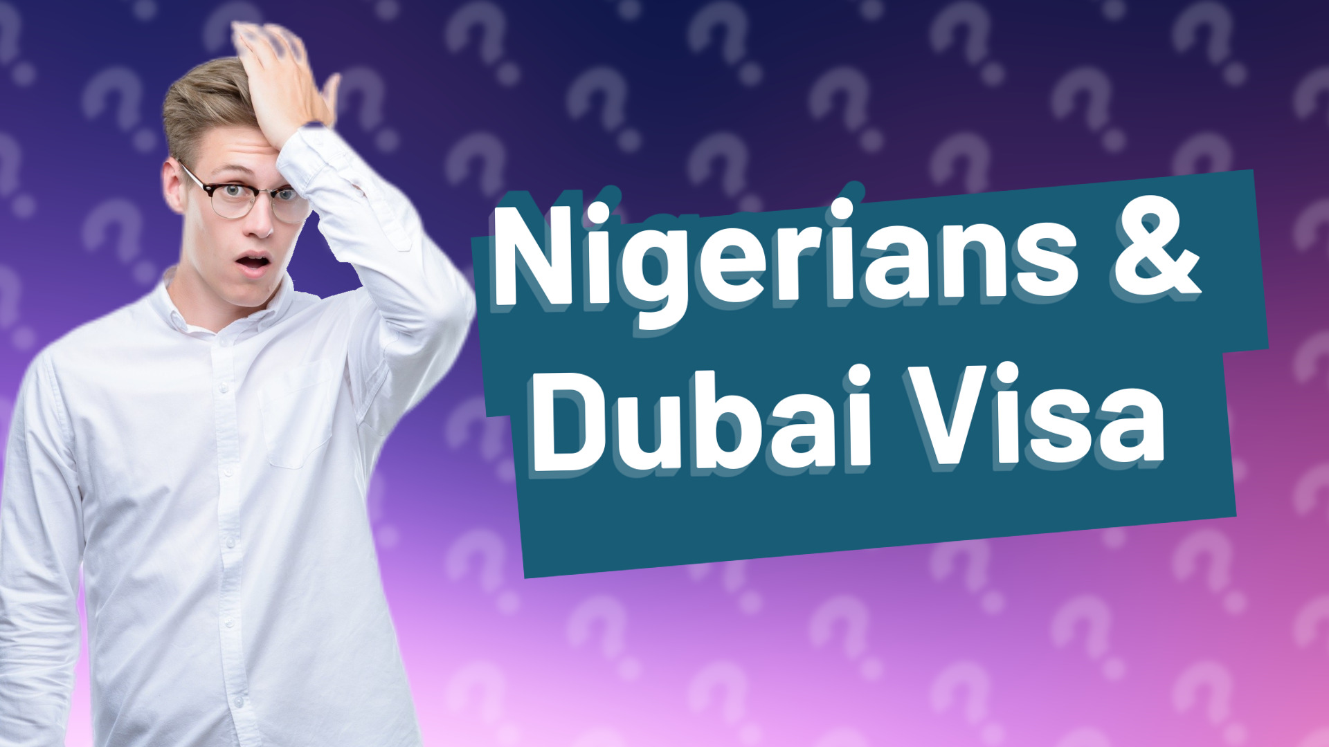 Nigerians & Dubai Visa