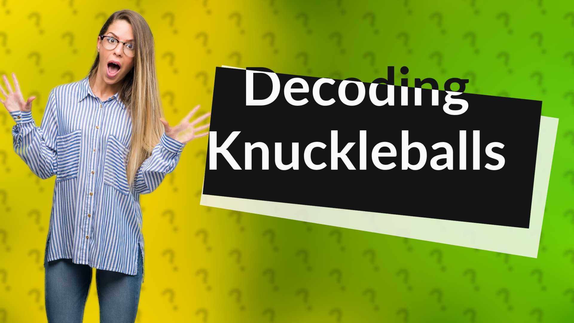 Decoding Knuckleballs