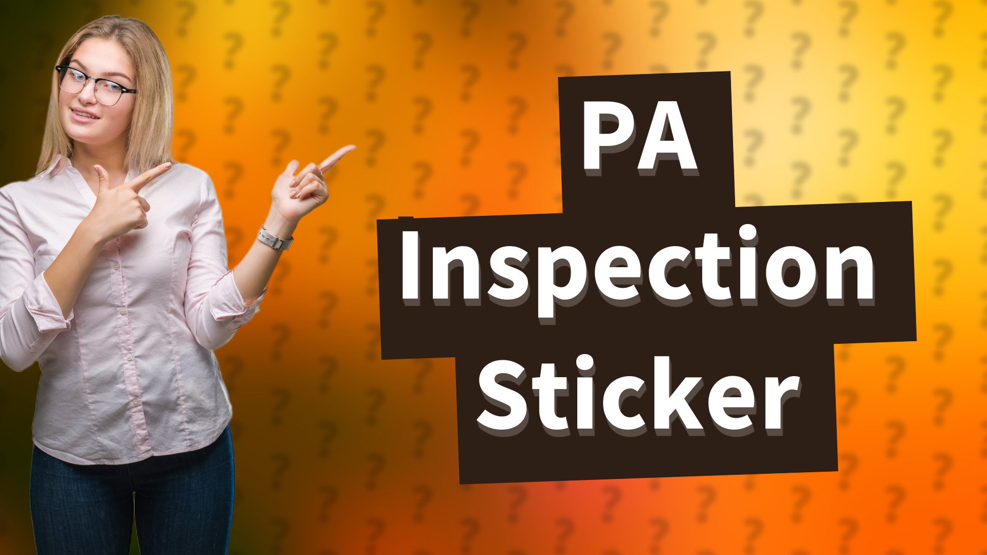 PA Inspection Sticker