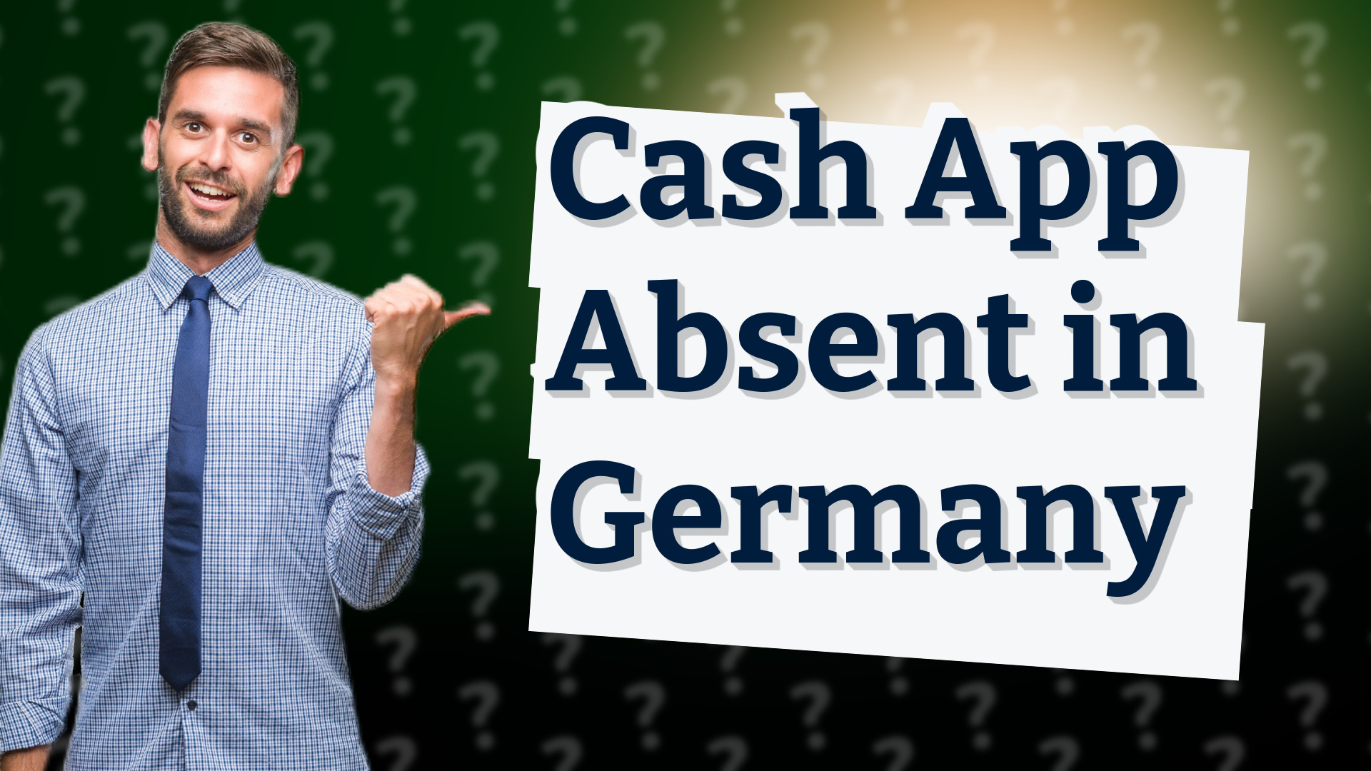 Cash App Absent in Germany