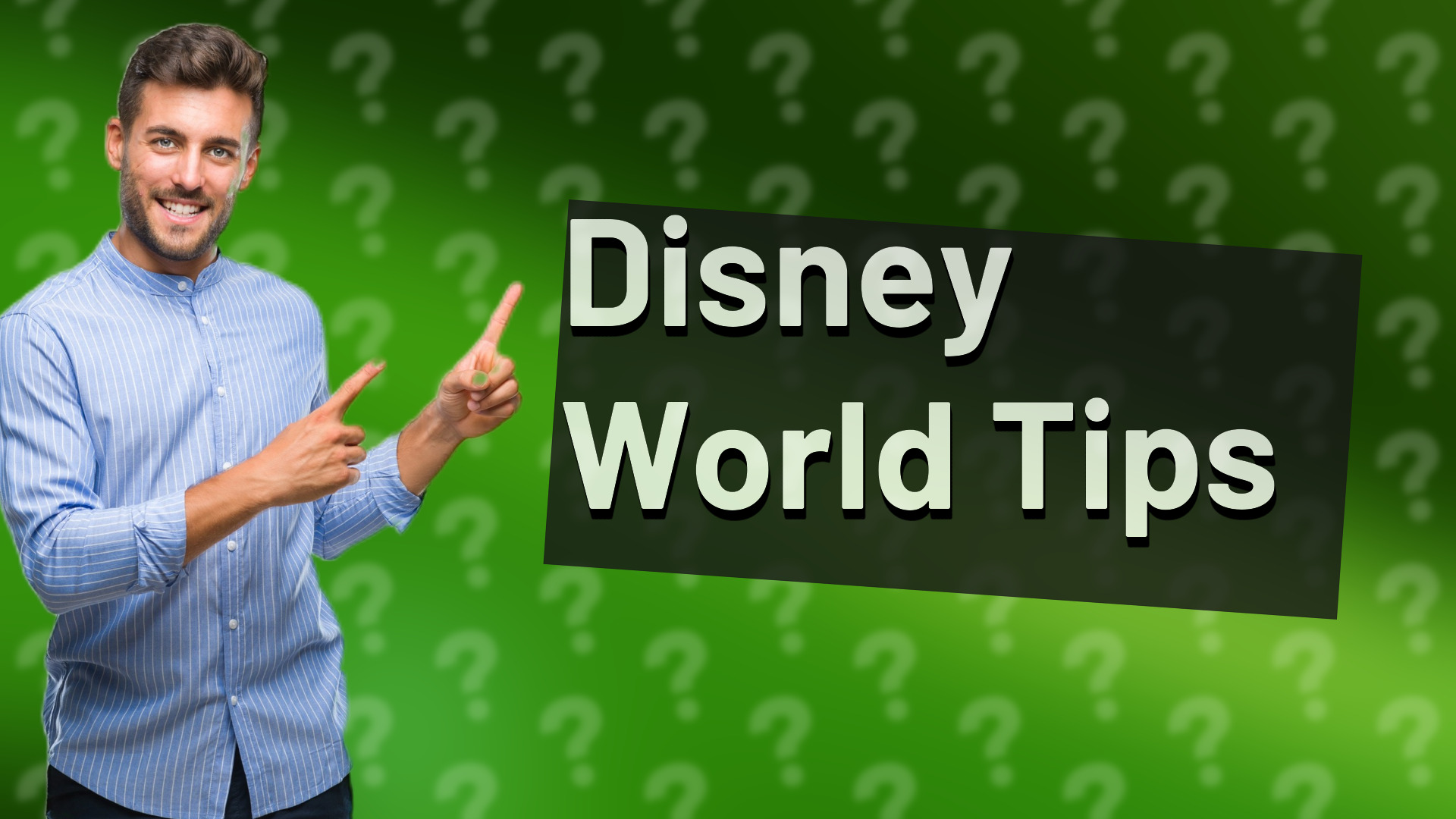 Disney World Tips