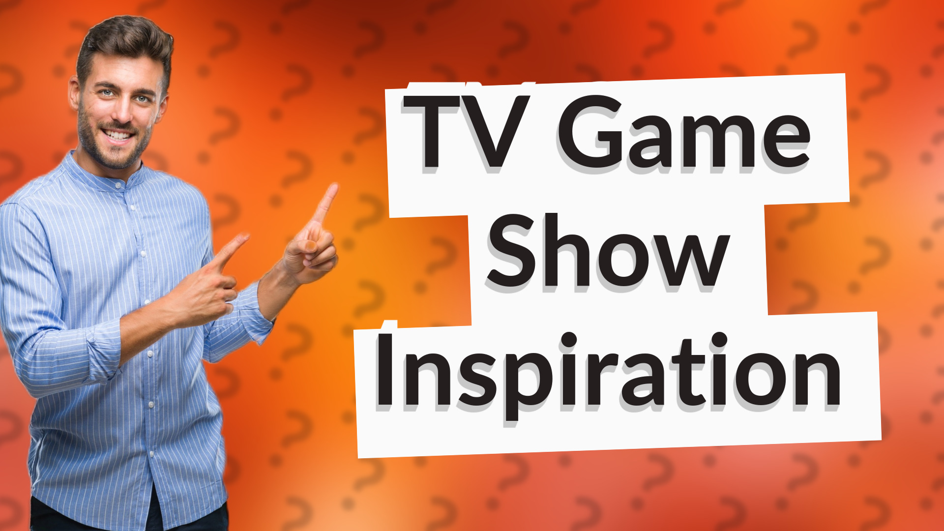 TV Game Show Inspiration