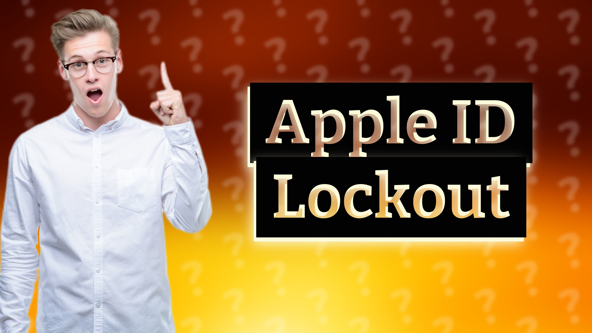 Apple ID Lockout