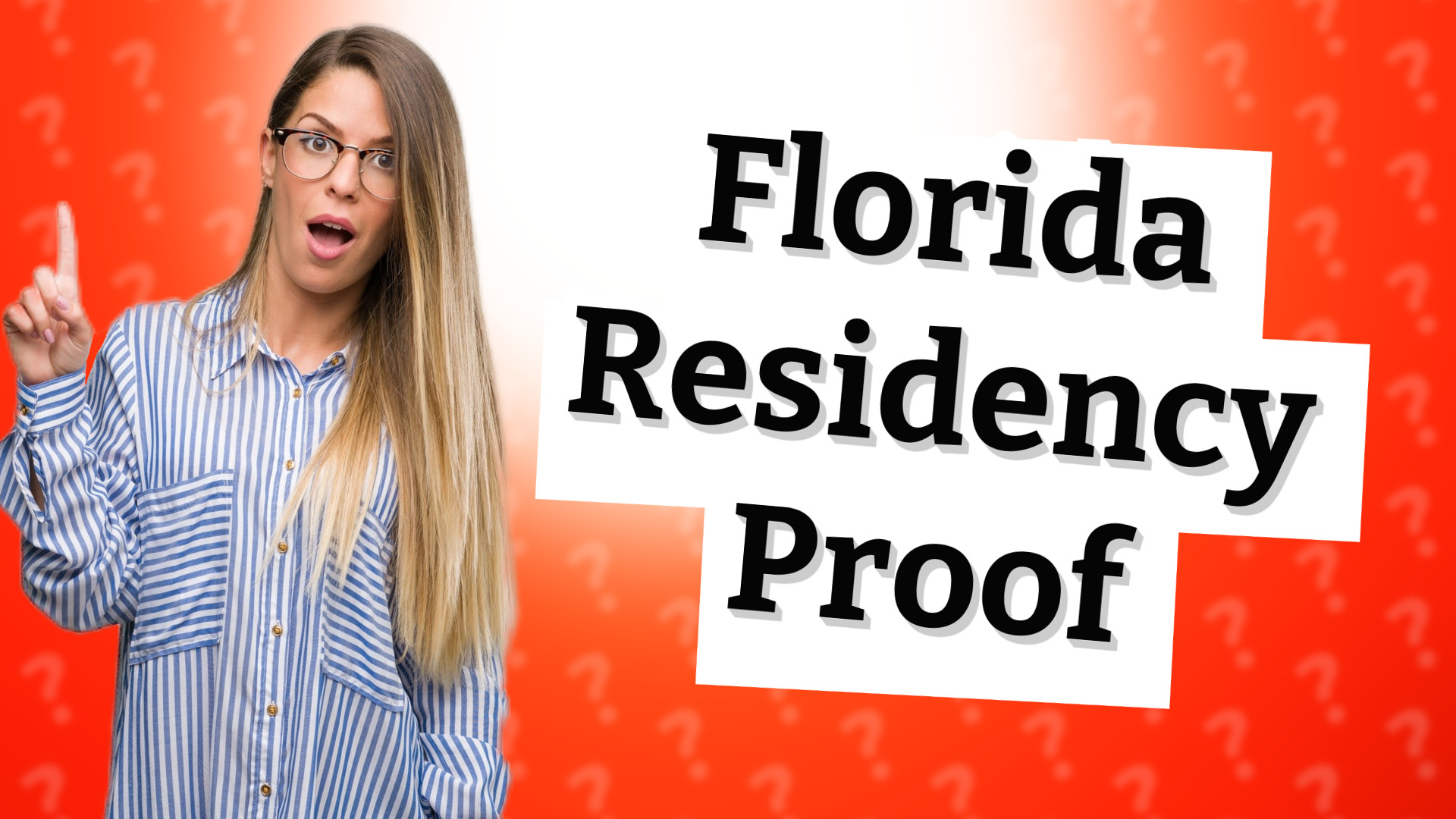 Florida Residency Proof