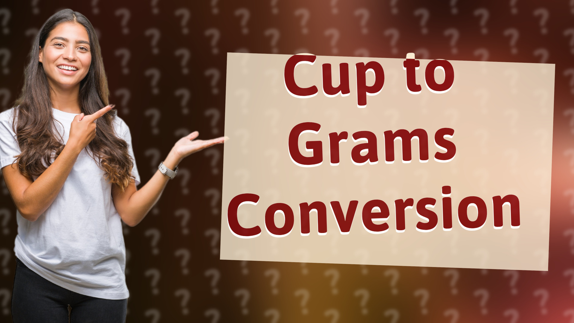 Cup to Grams Conversion