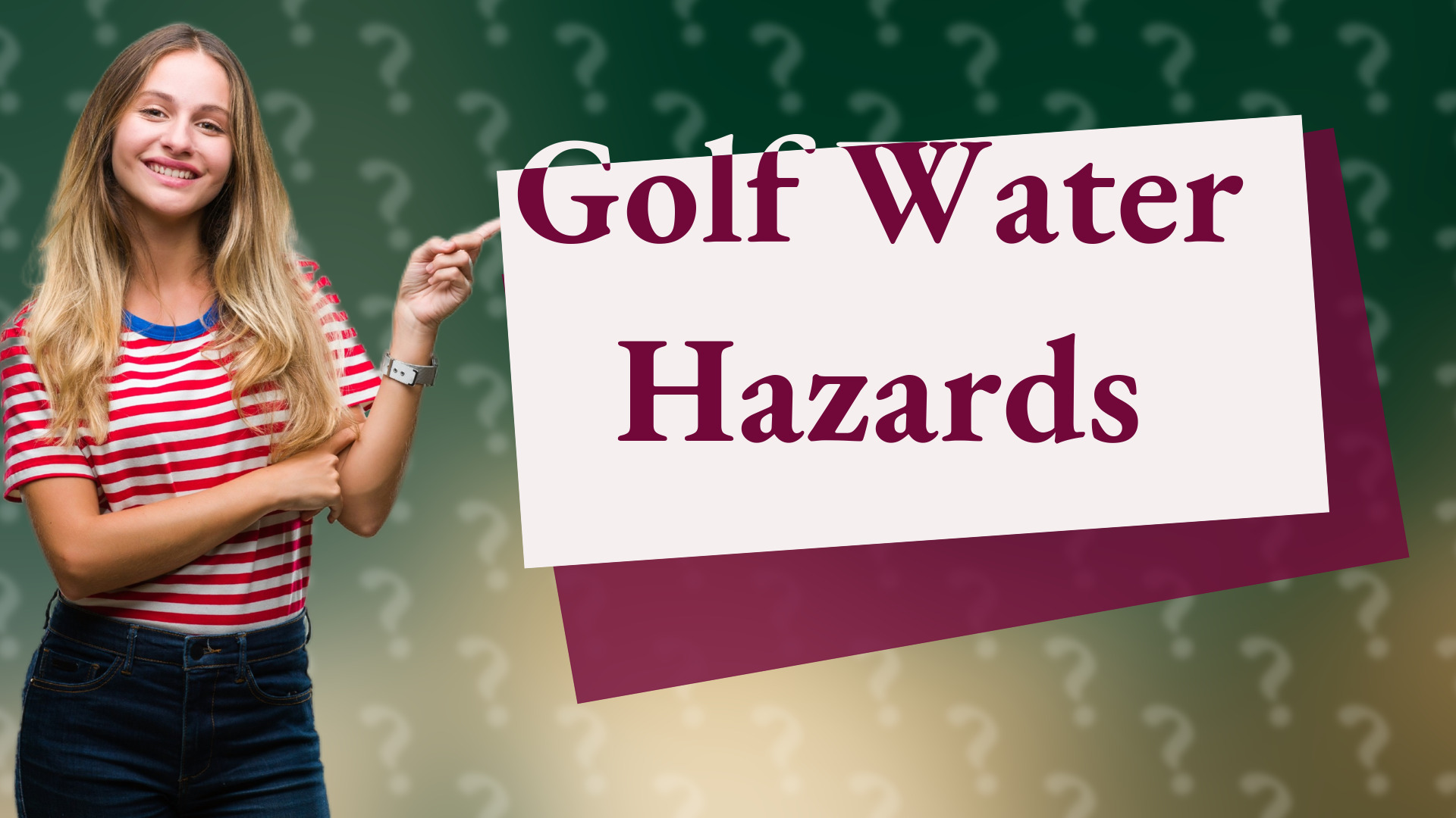 Golf Water Hazards