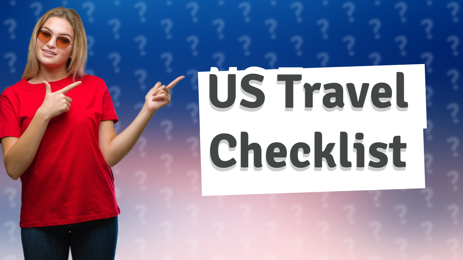 US Travel Checklist