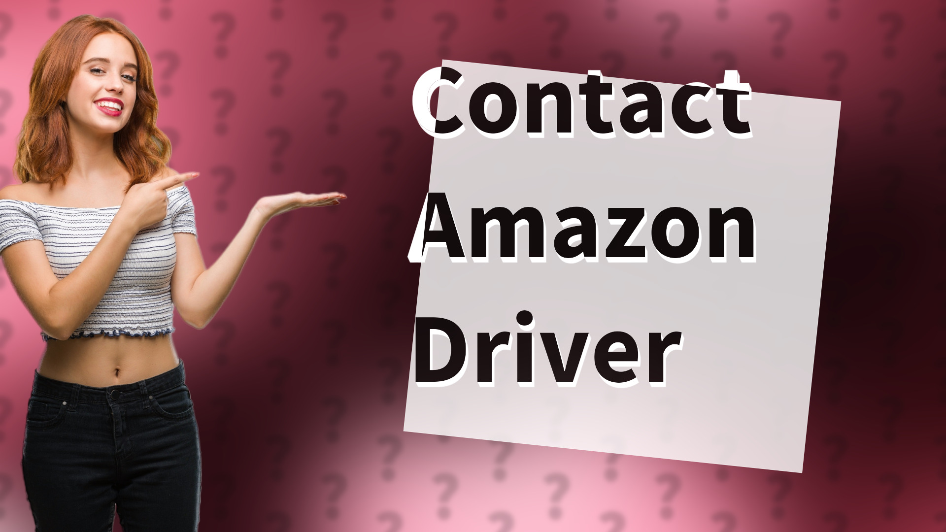 Contact Amazon Driver