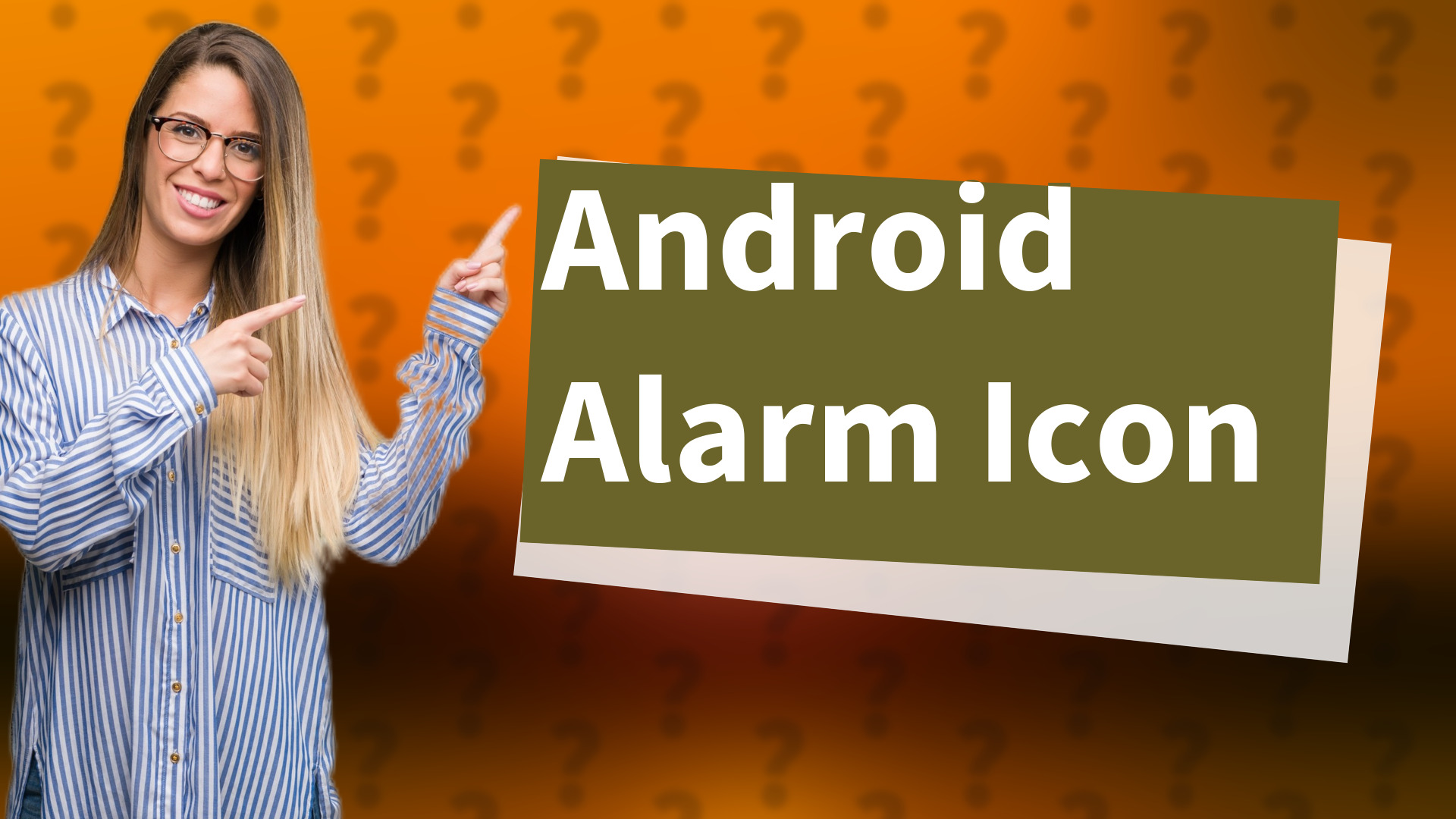Android Alarm Icon
