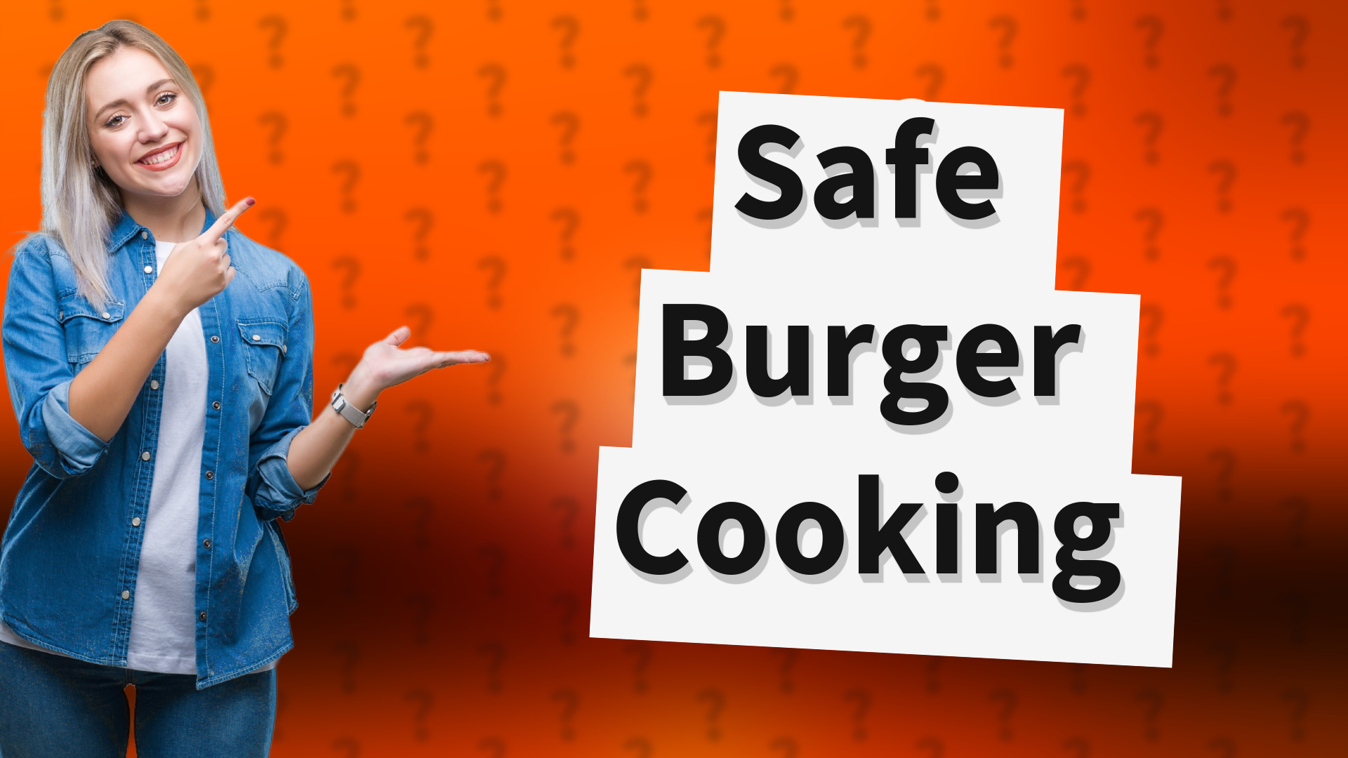 Safe Burger Cooking