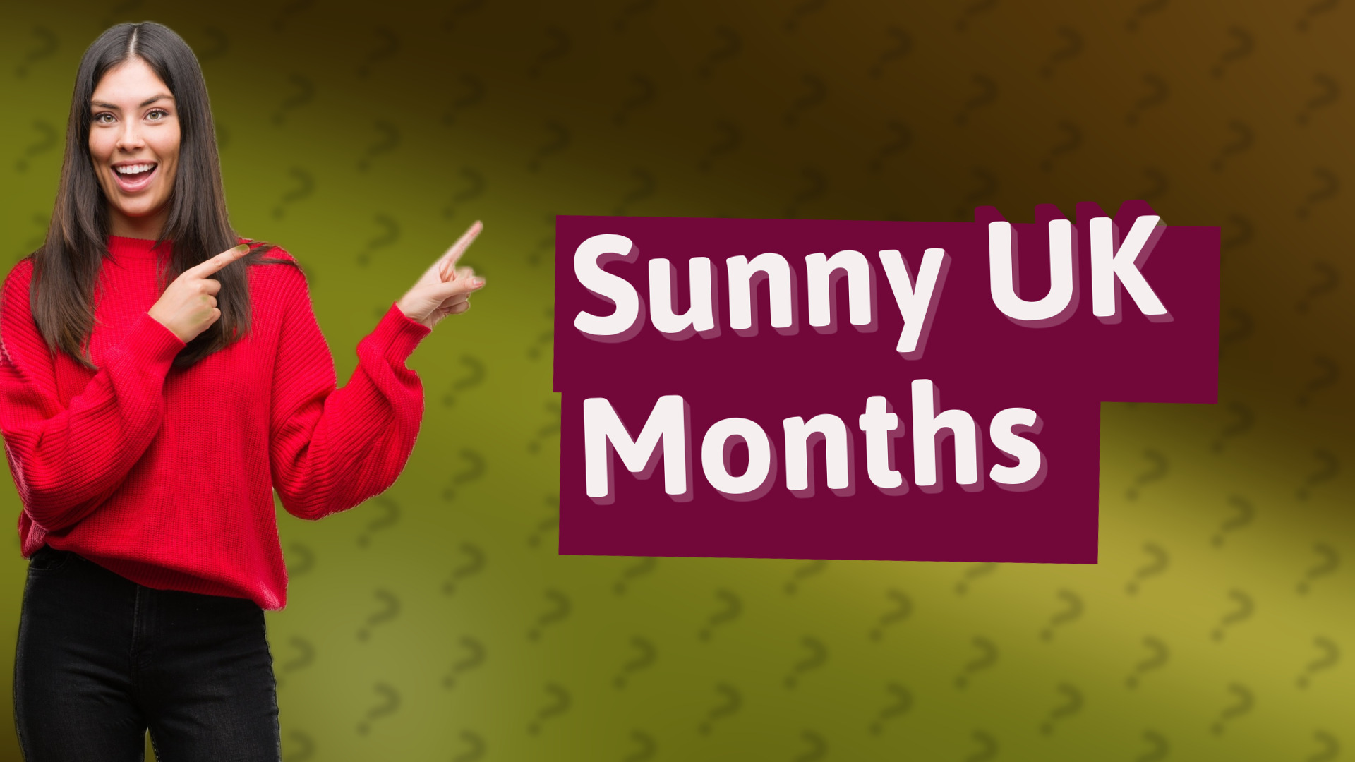 Sunny UK Months