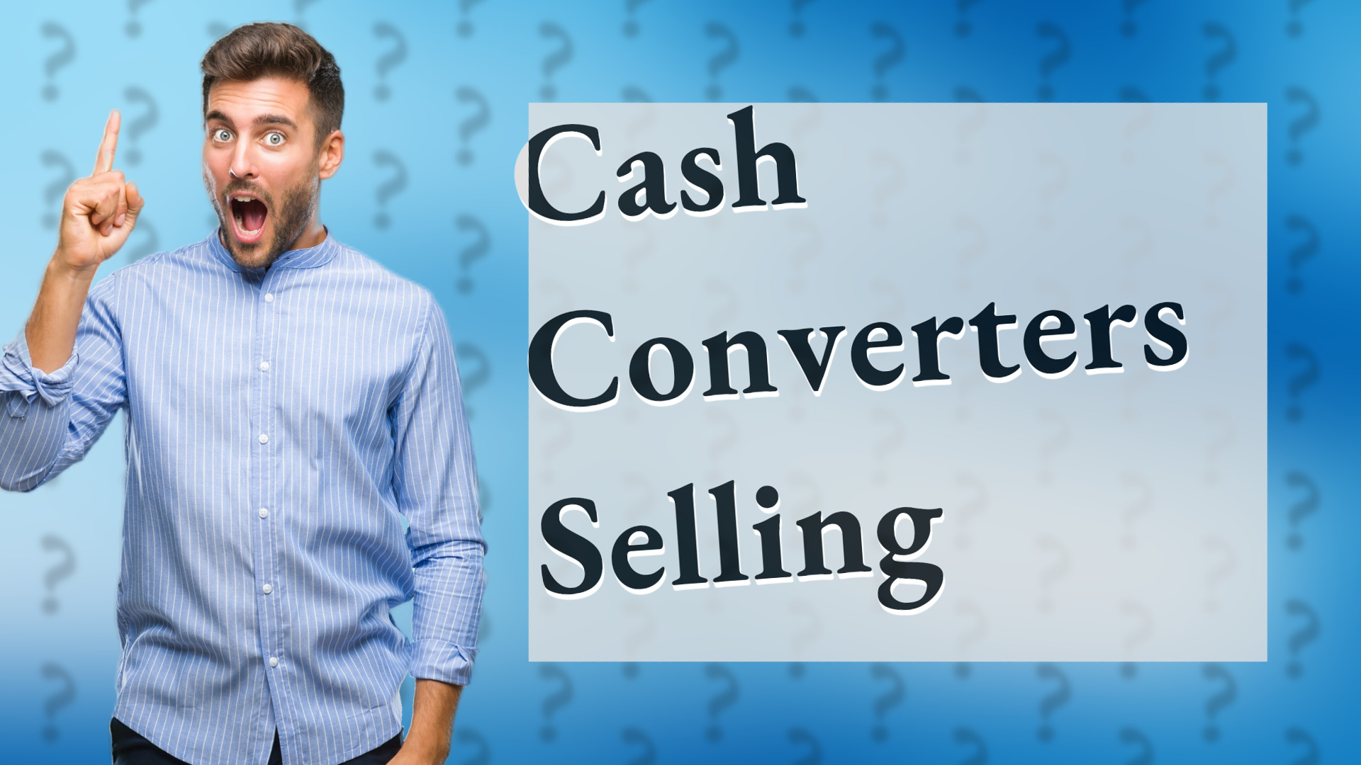 Cash Converters Selling
