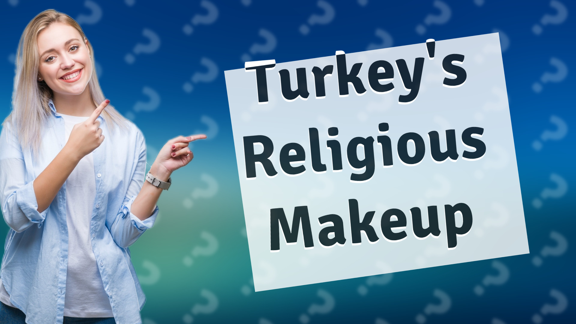 Turkey's Religious Makeup