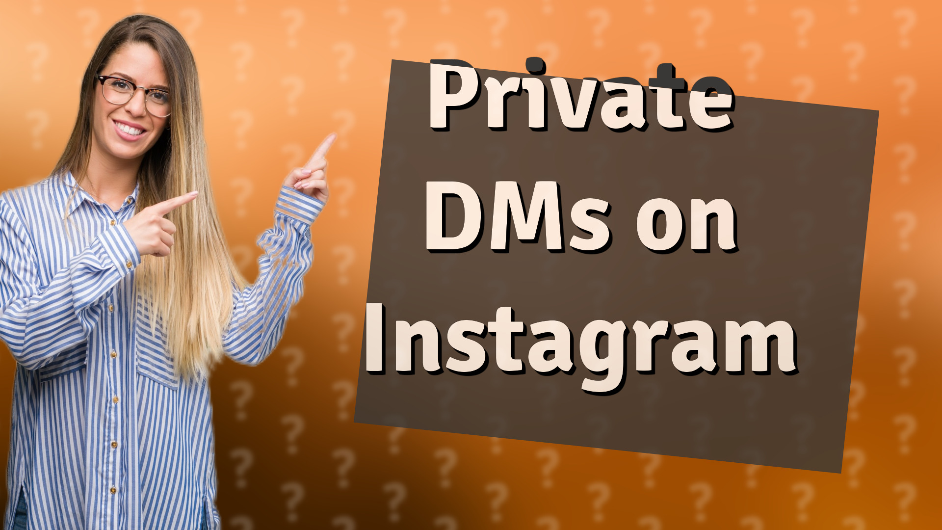 Private DMs on Instagram