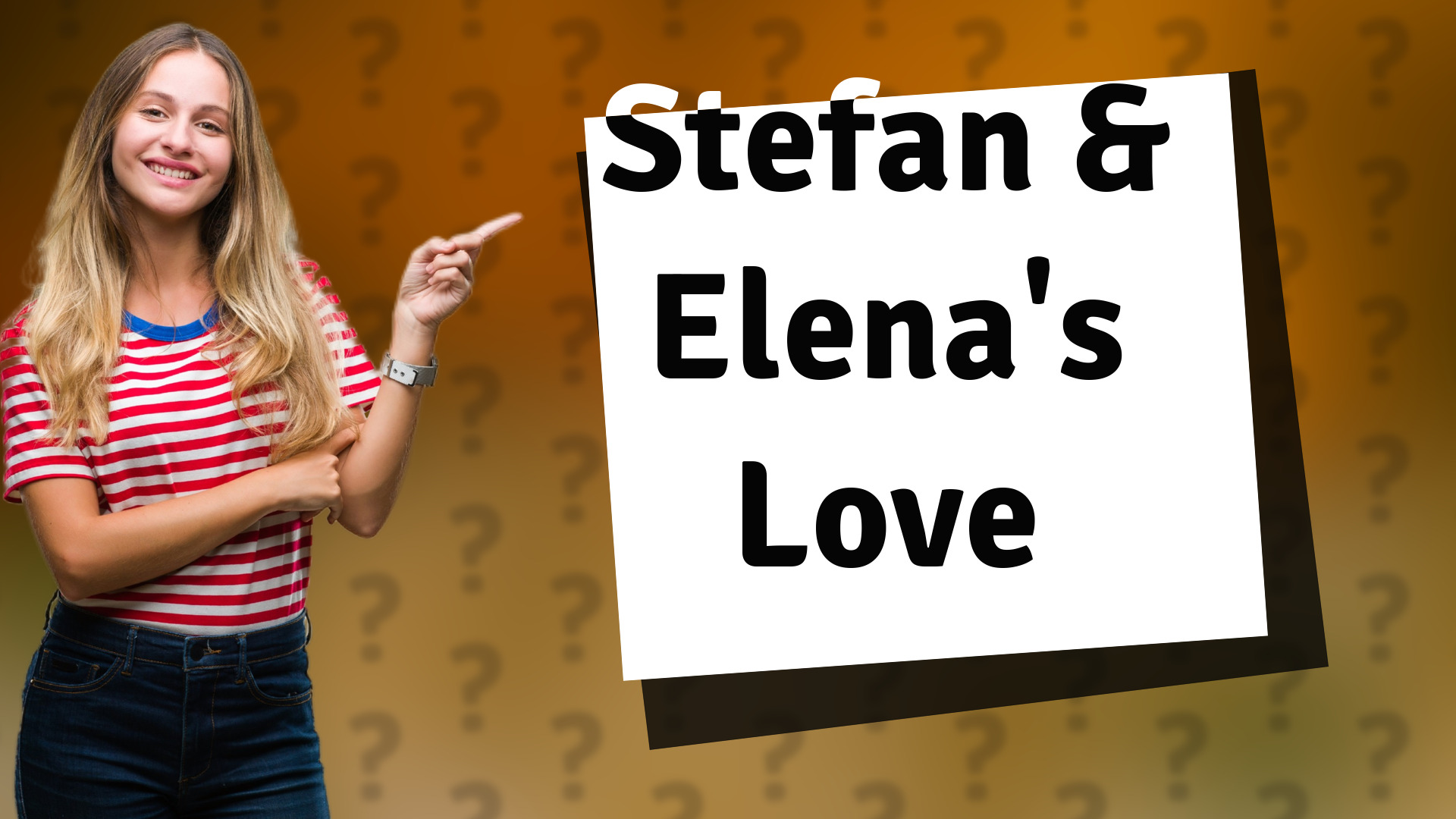 Stefan & Elena's Love