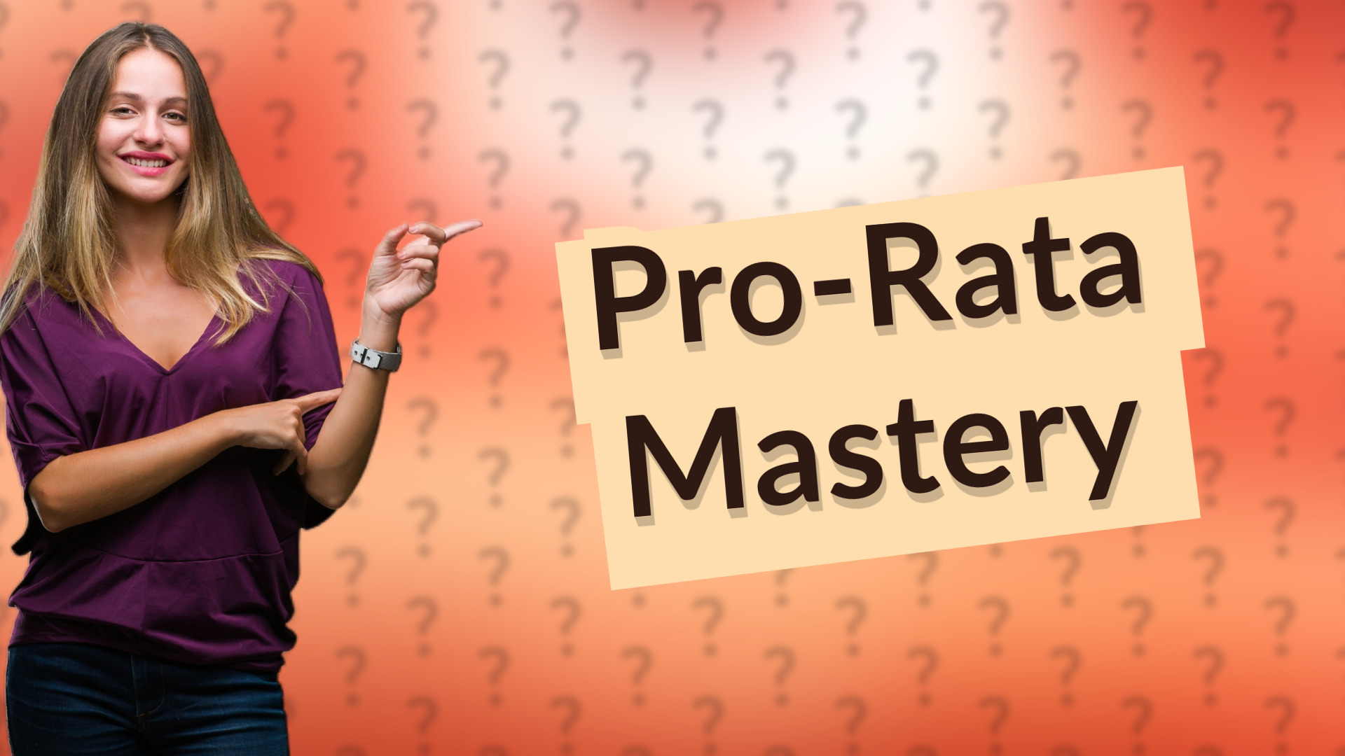 Pro-Rata Mastery