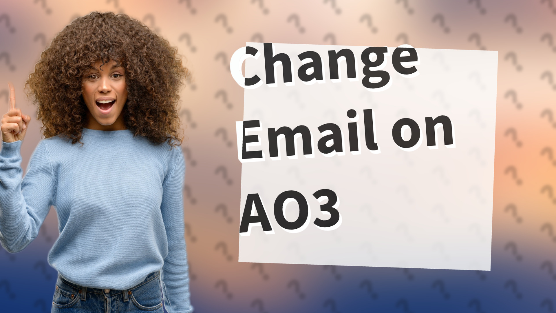 Change Email on AO3