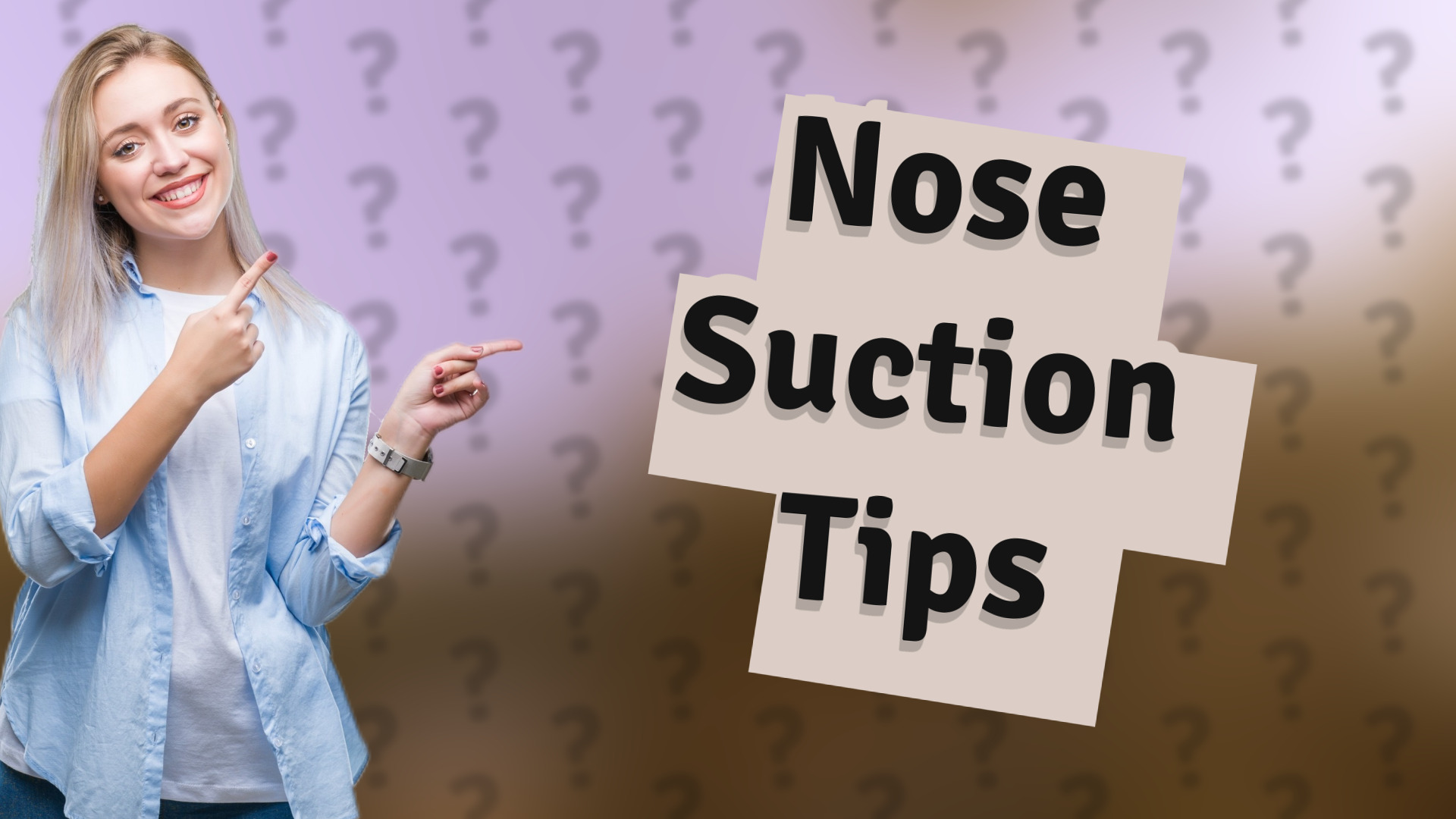 Nose Suction Tips