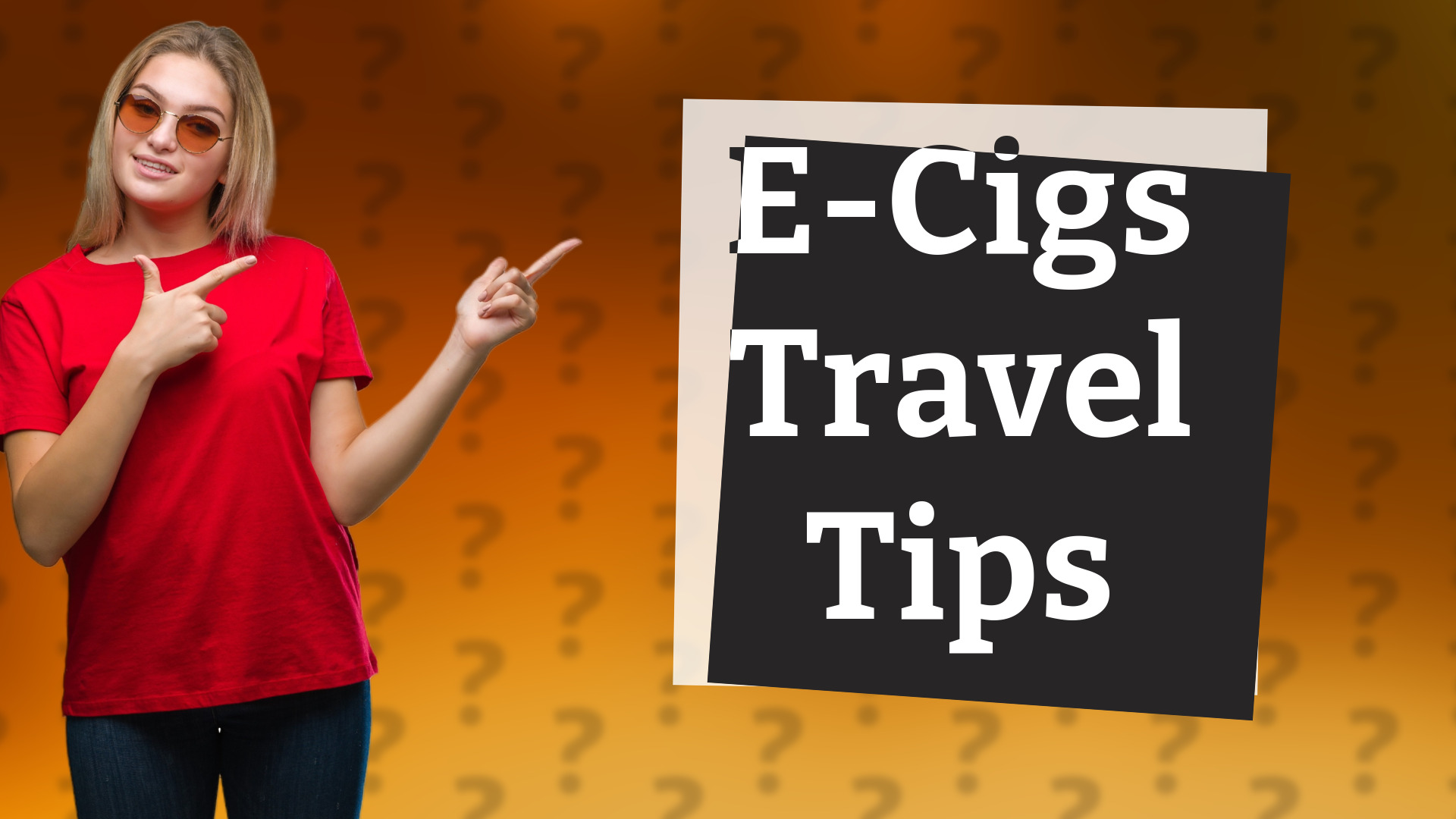 E-Cigs Travel Tips