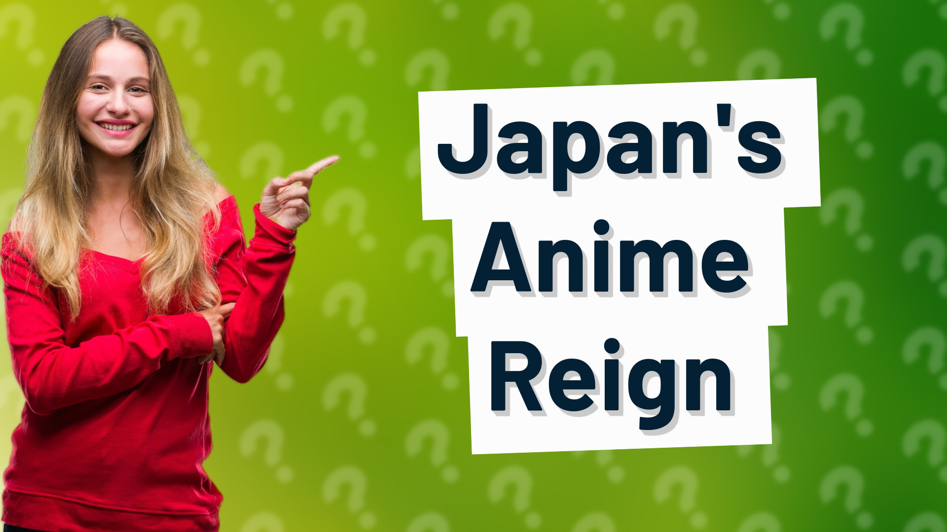 Japan's Anime Reign