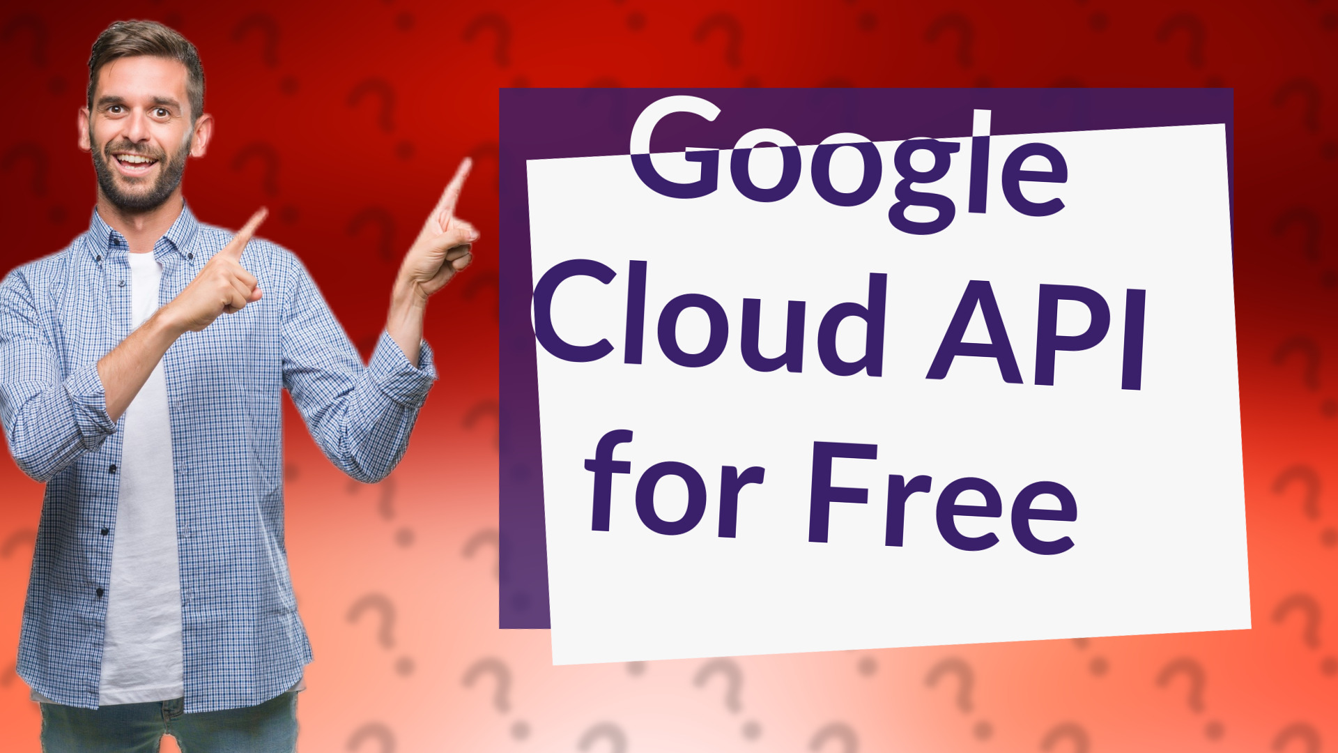 Google Cloud API for Free
