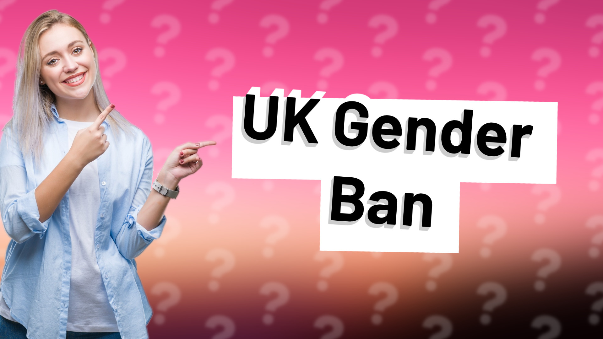 UK Gender Ban
