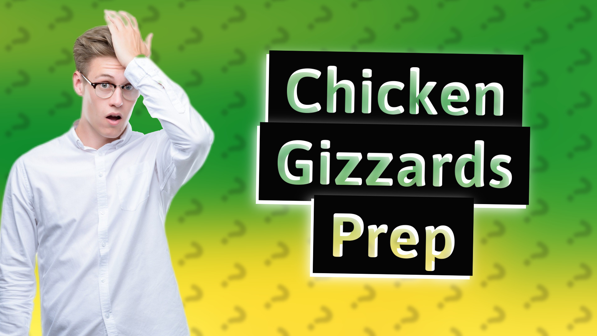 Chicken Gizzards Prep