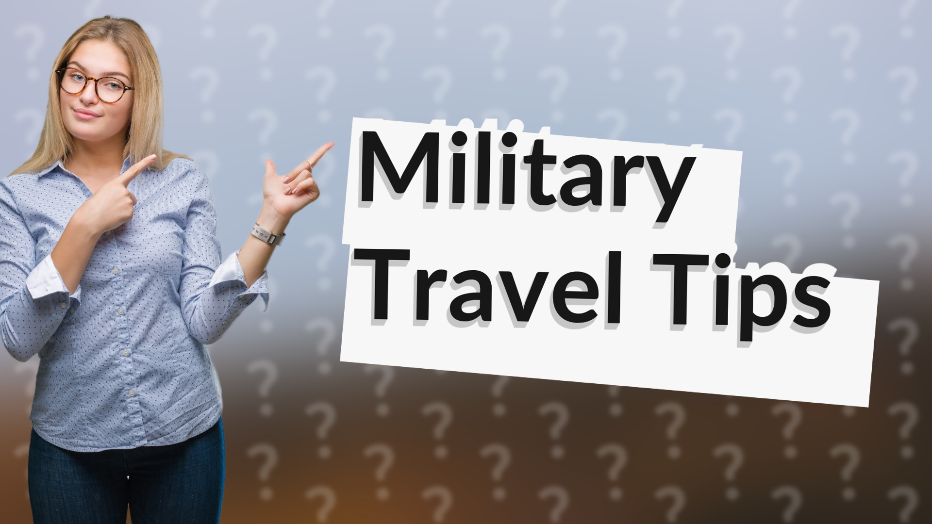 Military Travel Tips