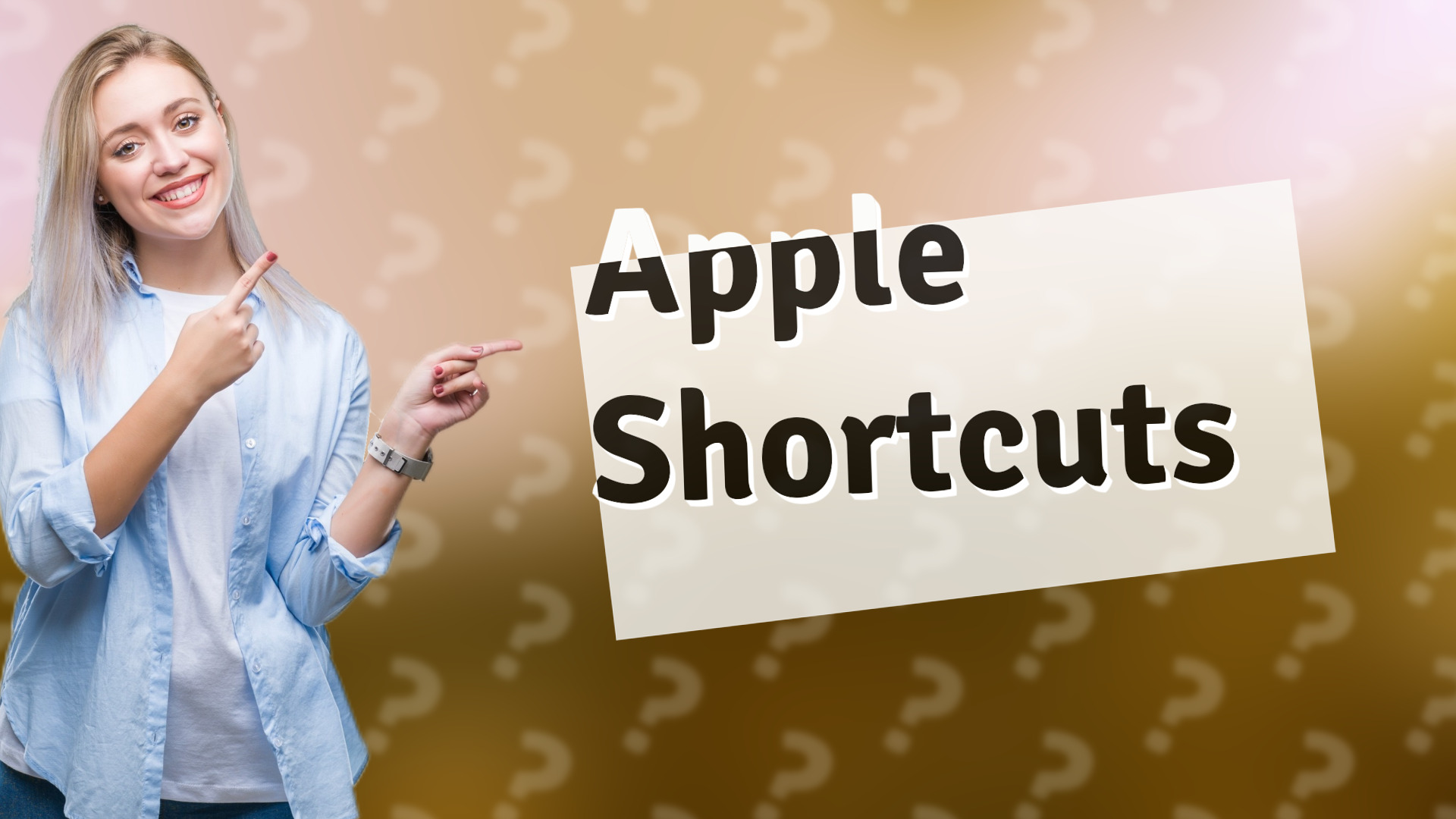 Apple Shortcuts