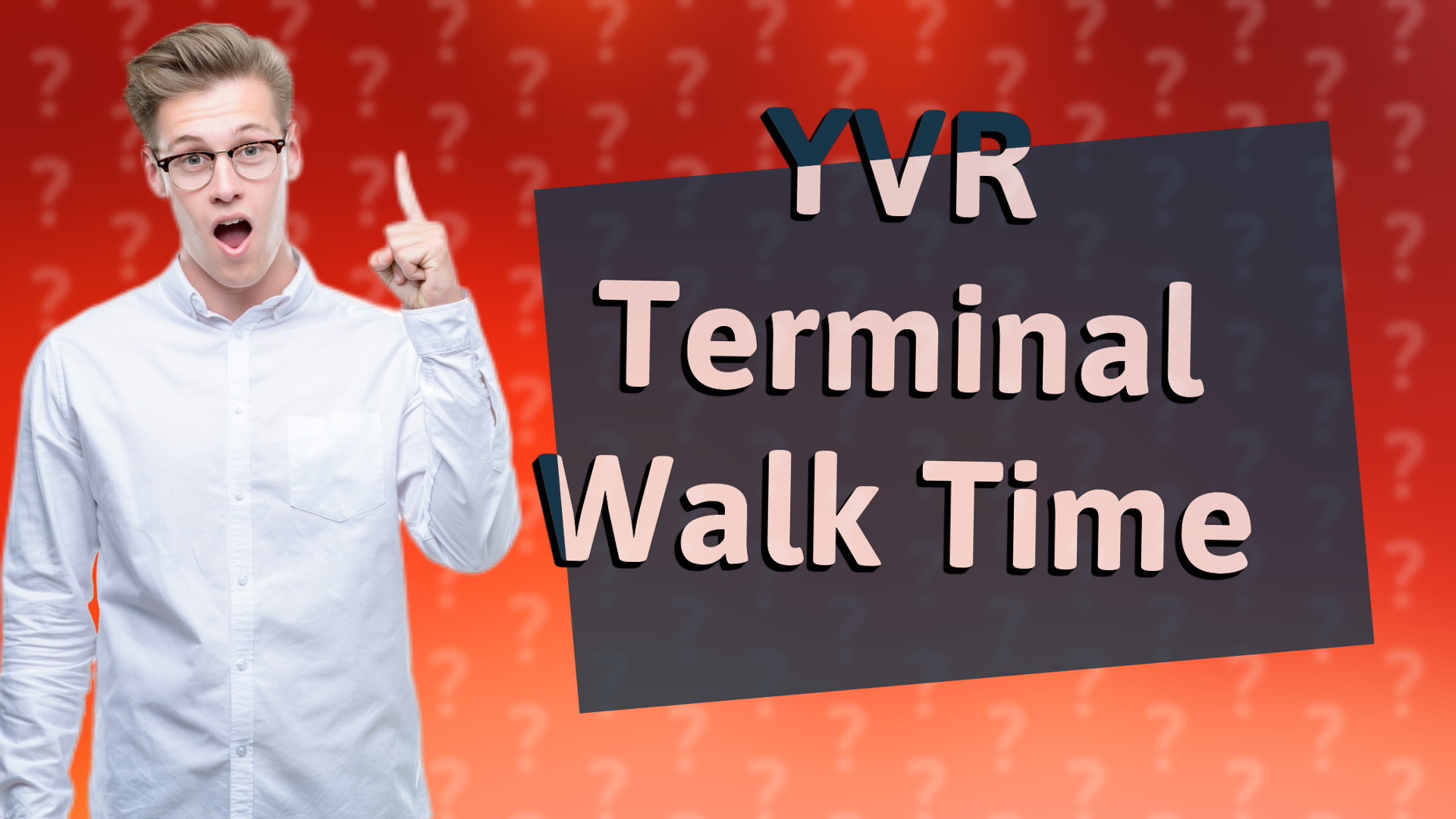 YVR Terminal Walk Time