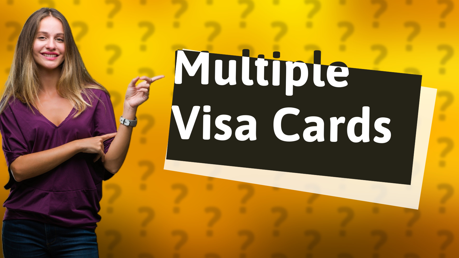 Multiple Visa Cards