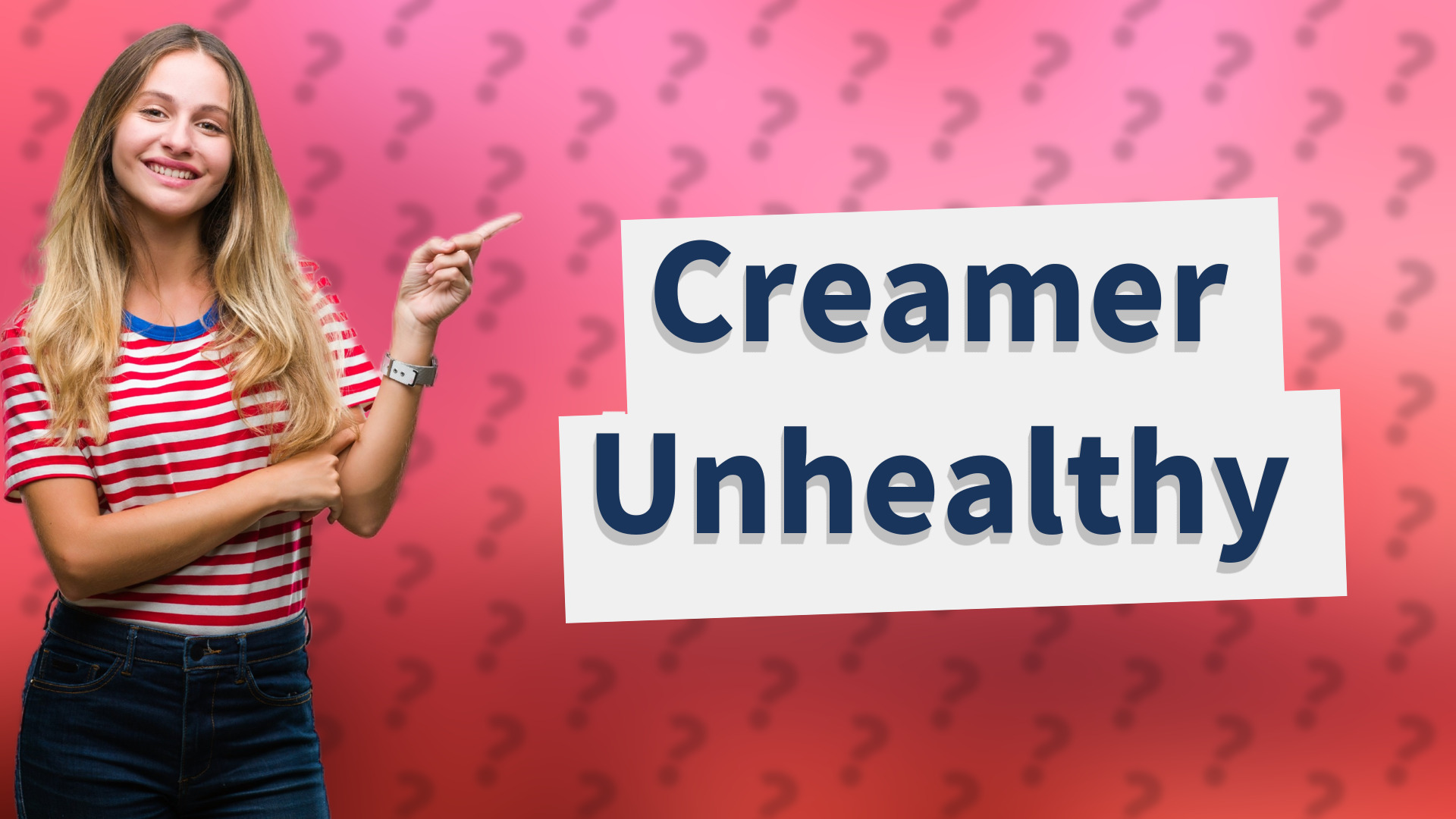 Creamer Unhealthy
