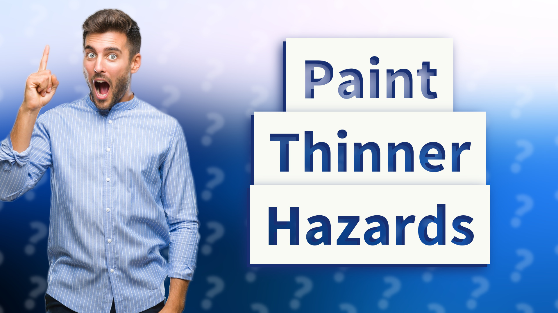 Paint Thinner Hazards