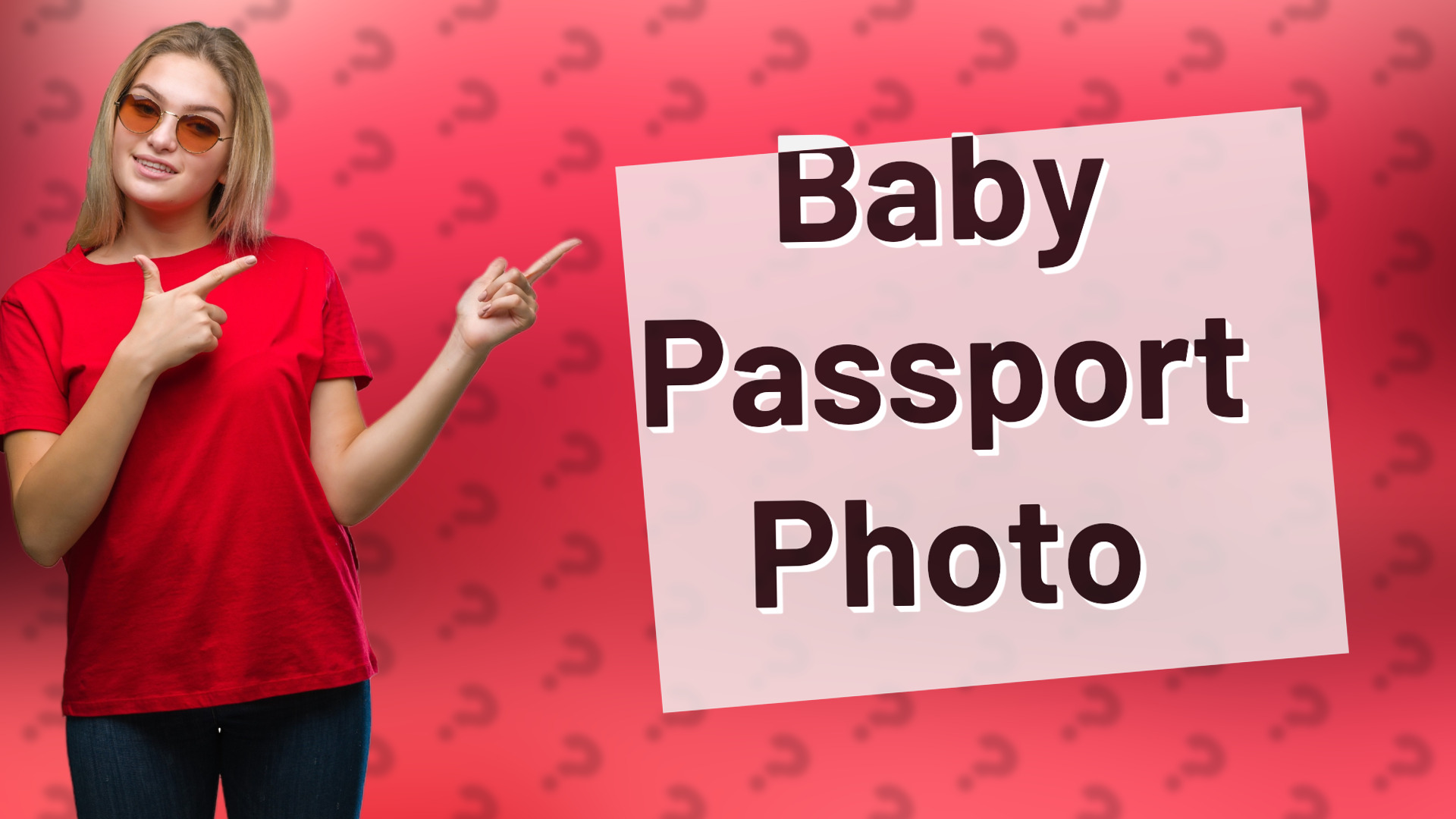 Baby Passport Photo