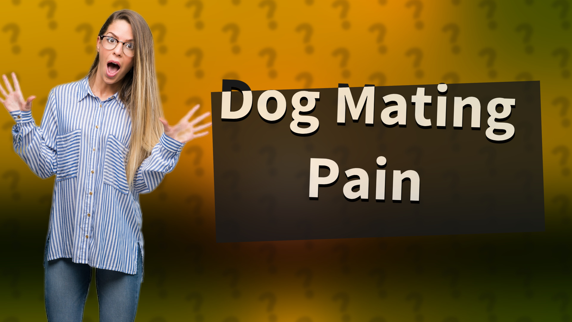 Dog Mating Pain