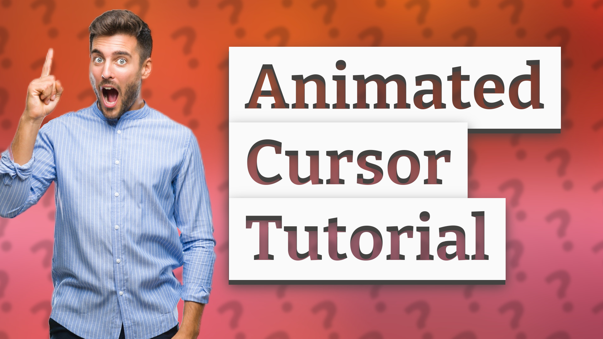 Animated Cursor Tutorial