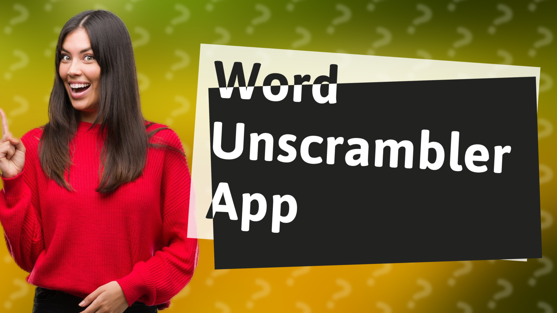 Word Unscrambler App