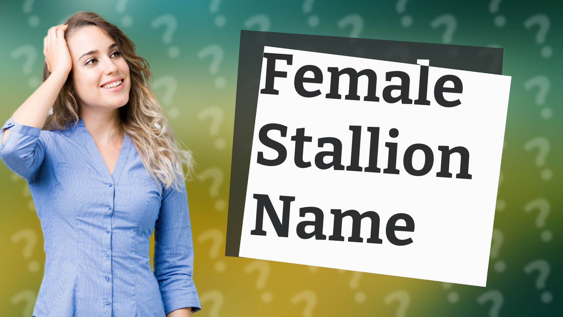 Female Stallion Name