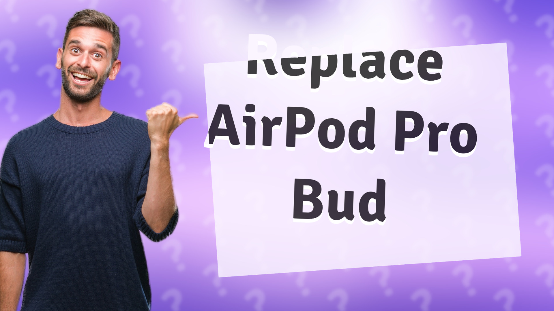 Replace AirPod Pro Bud