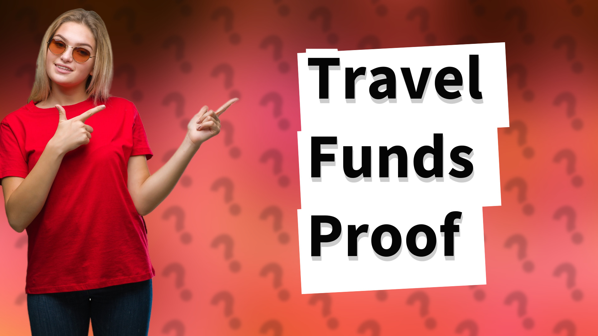 Travel Funds Proof