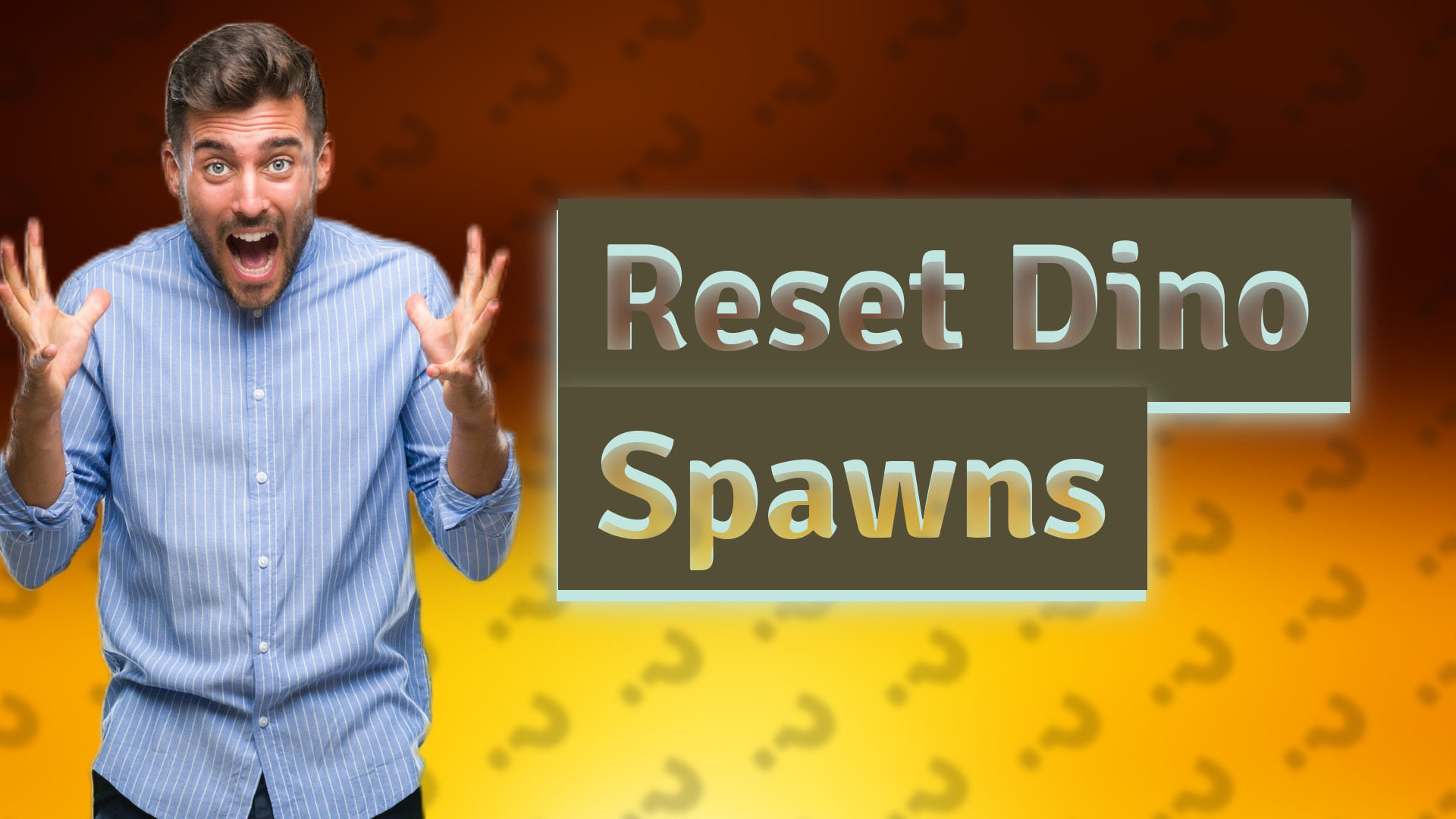 Reset Dino Spawns