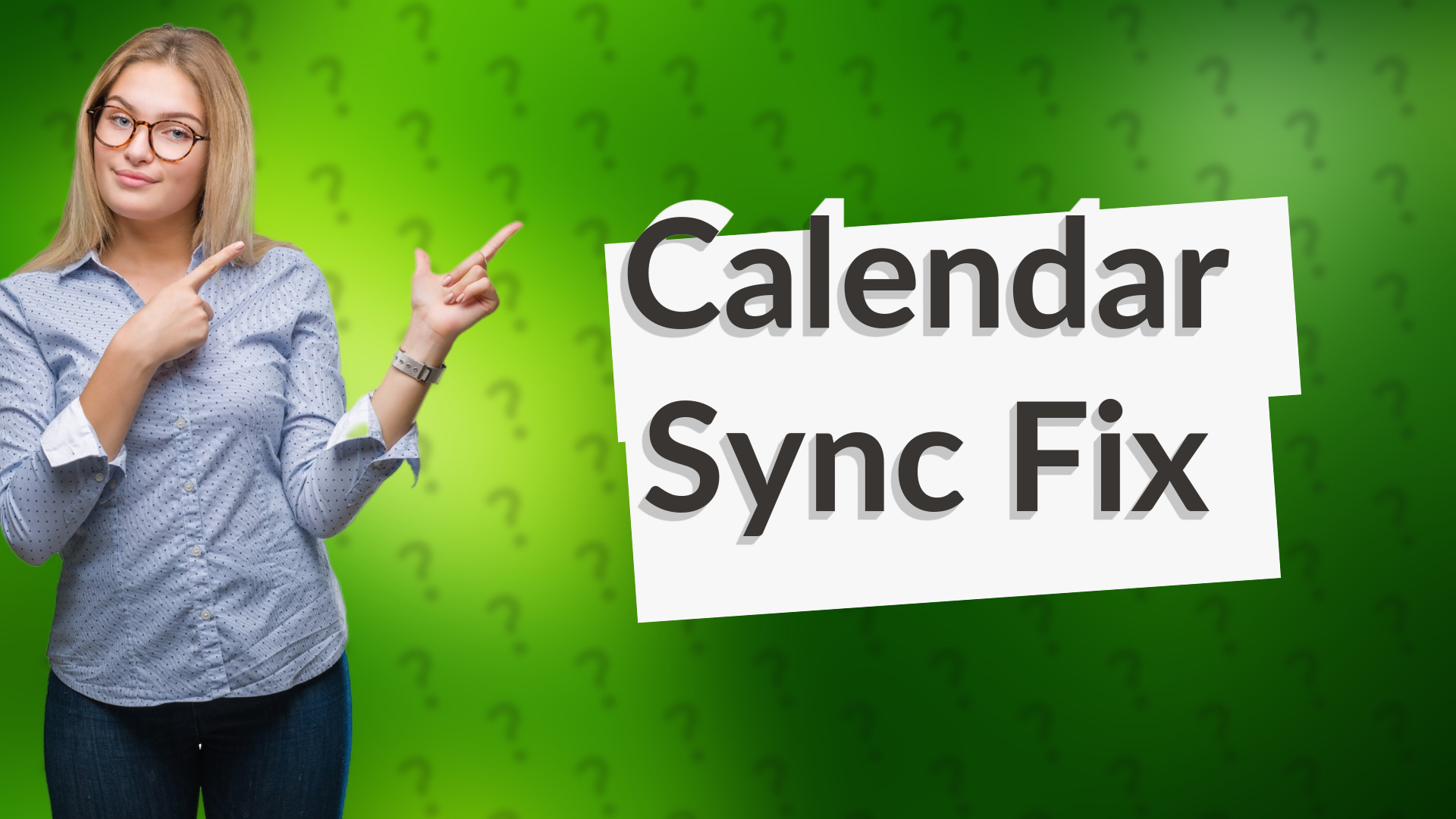 Calendar Sync Fix