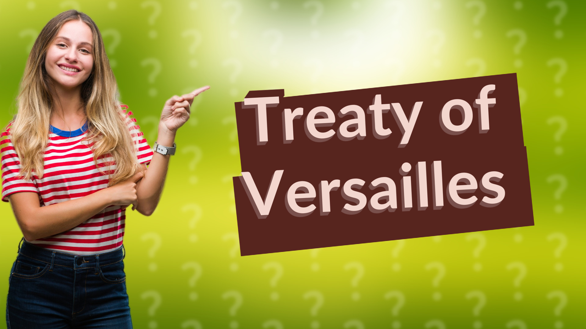 Treaty of Versailles